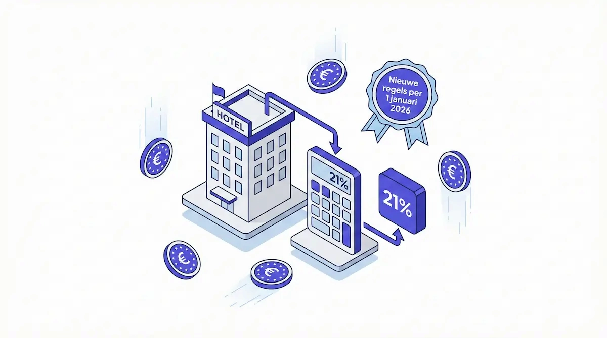 BTW Terugrekenen (2026 Update): Verhoging Logies naar 21% + Calculator